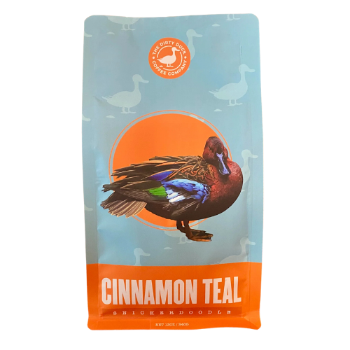 Dirty Duck Coffee - Cinnamon Teal (Snickerdoodle Blend)